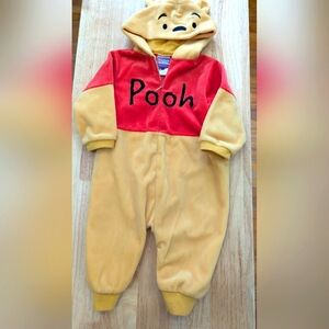 Vintage Winnie the Pooh Disney 100 Acre Collection Costume Size 12 Months